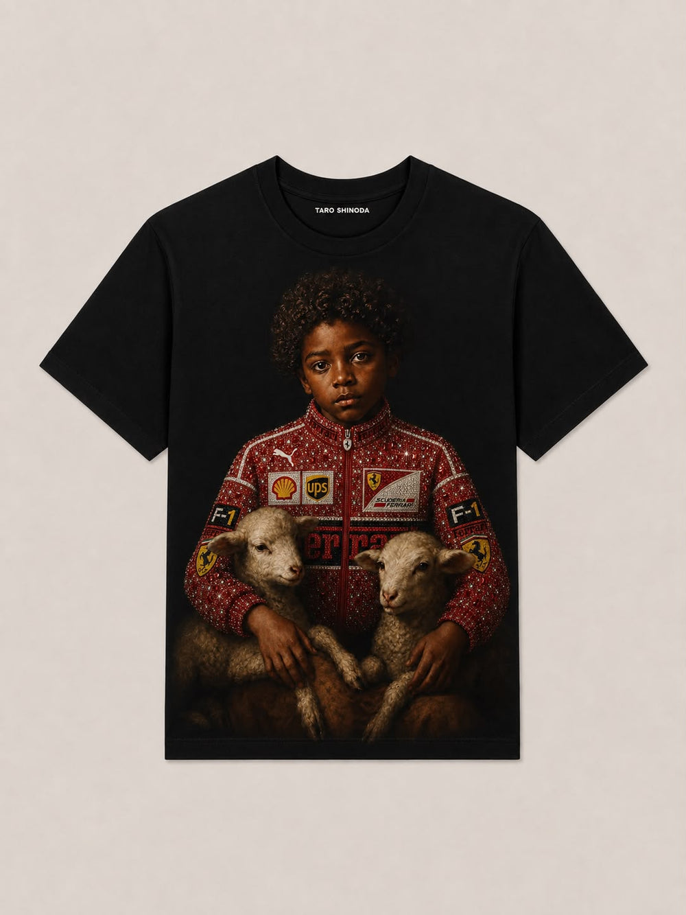 Gallery Child Night Heavyweight Graphic T-Shirt by TARO SHINODA