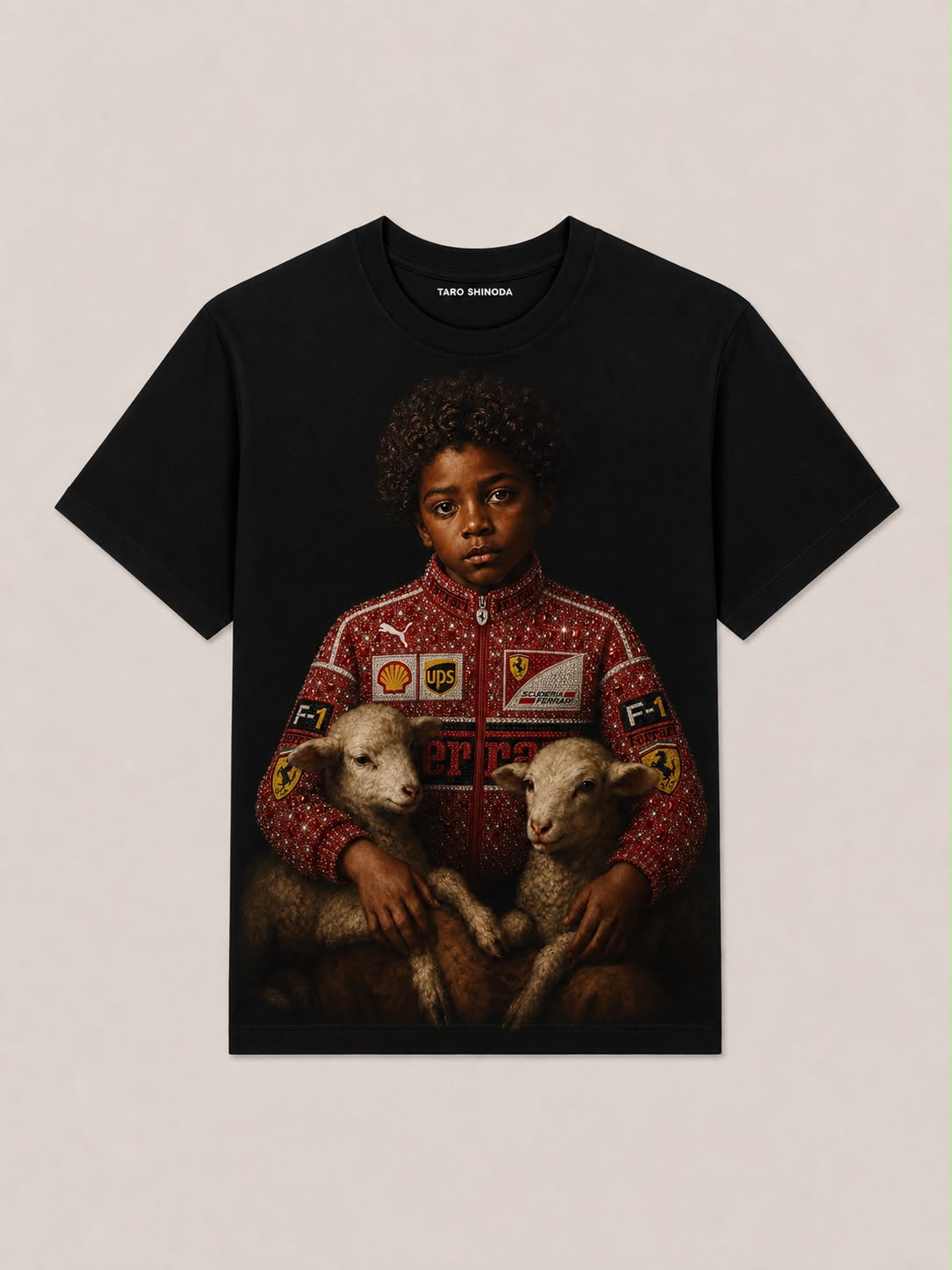 Gallery Child Night Heavyweight Graphic T-Shirt by TARO SHINODA
