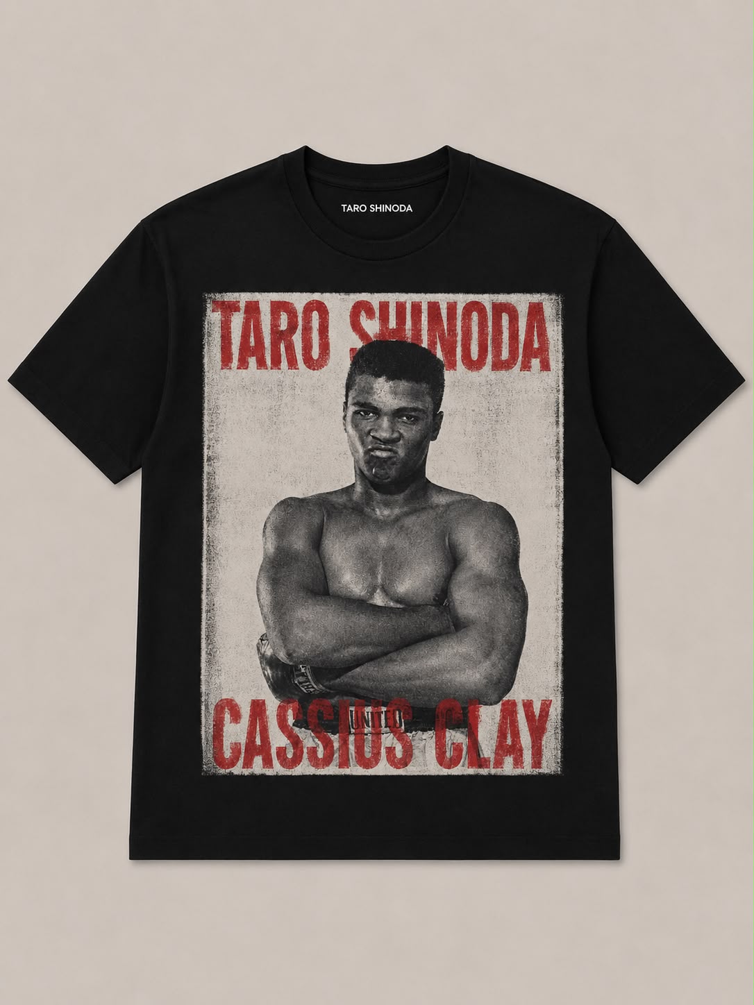 Monument Portrait Heavyweight Graphic T-Shirt by TARO SHINODA