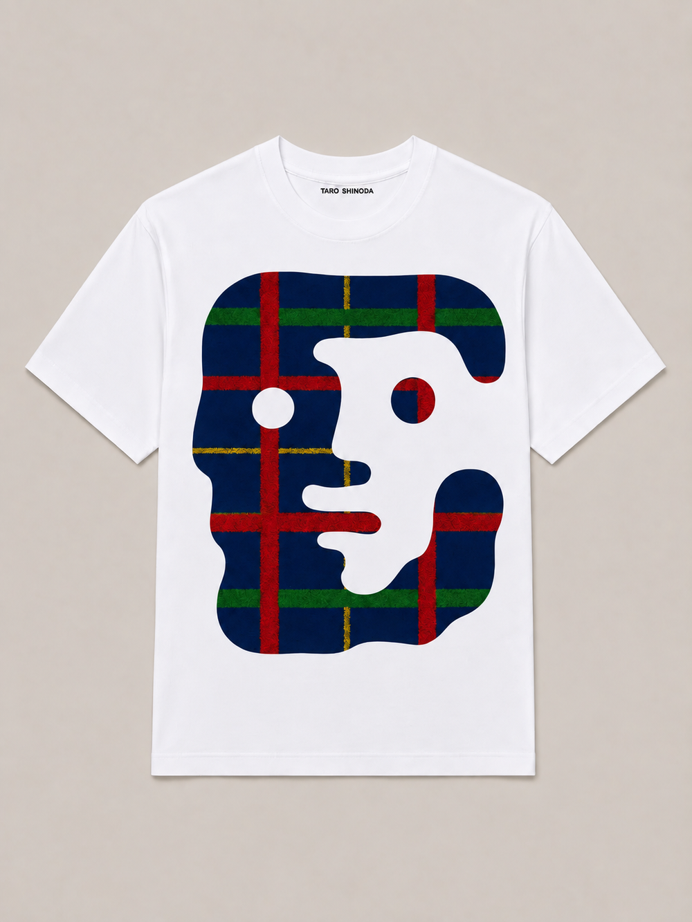 Tricolor Pop Totem Night Heavyweight Graphic T-Shirt by TARO SHINODA