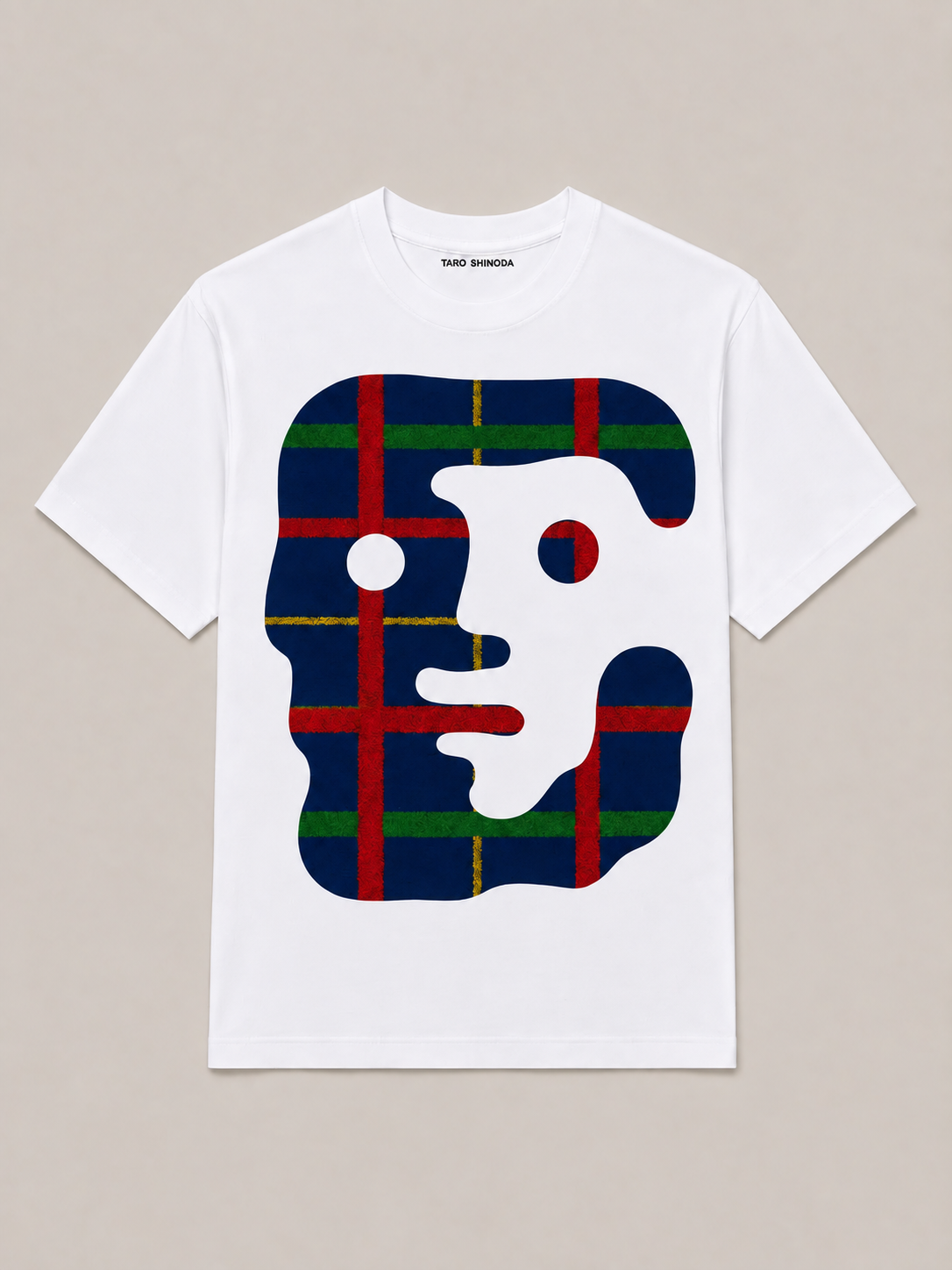 Tricolor Pop Totem Night Heavyweight Graphic T-Shirt by TARO SHINODA