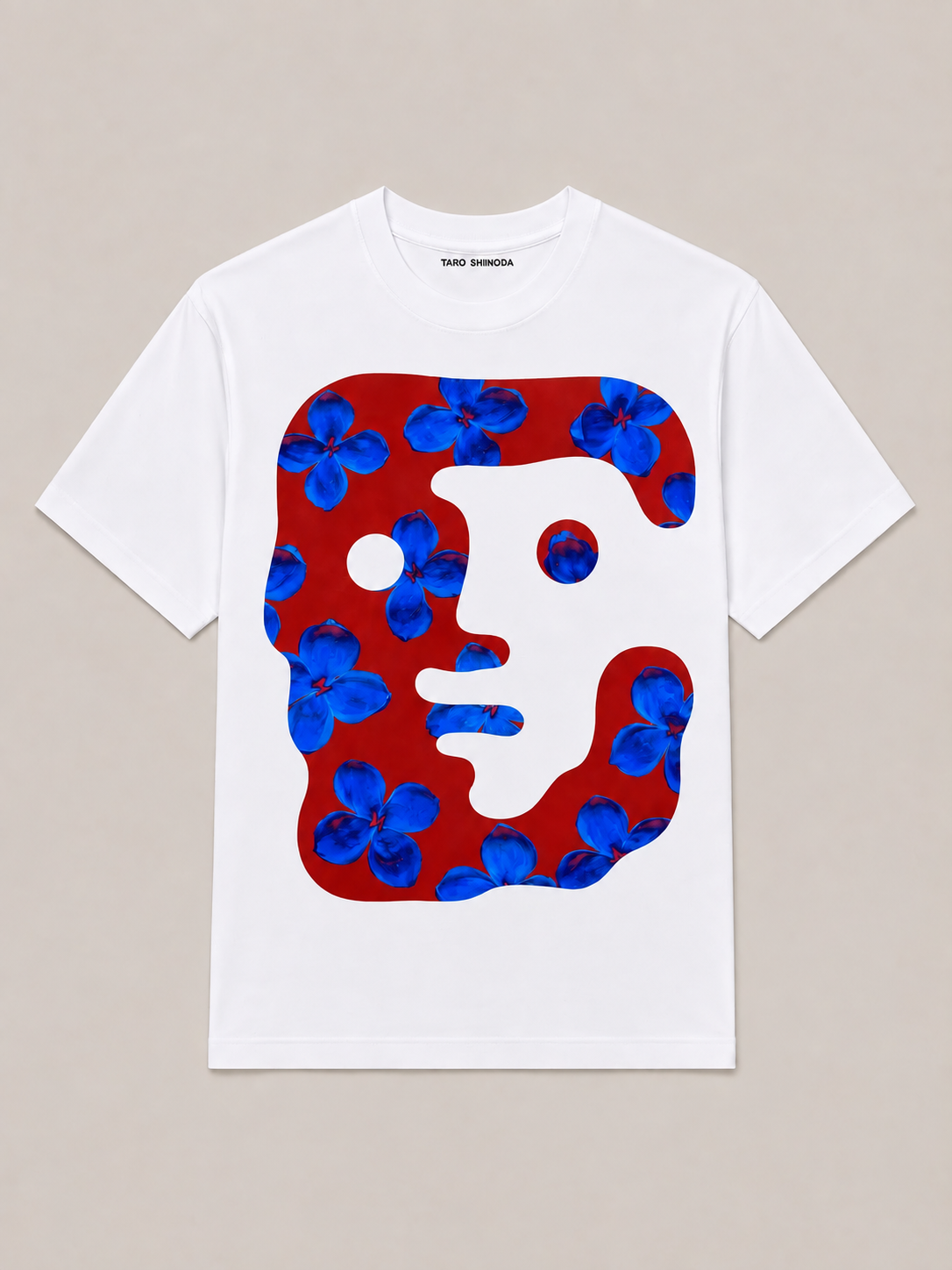 Tricolor Pop Totem Heavyweight Graphic T-Shirt by TARO SHINODA