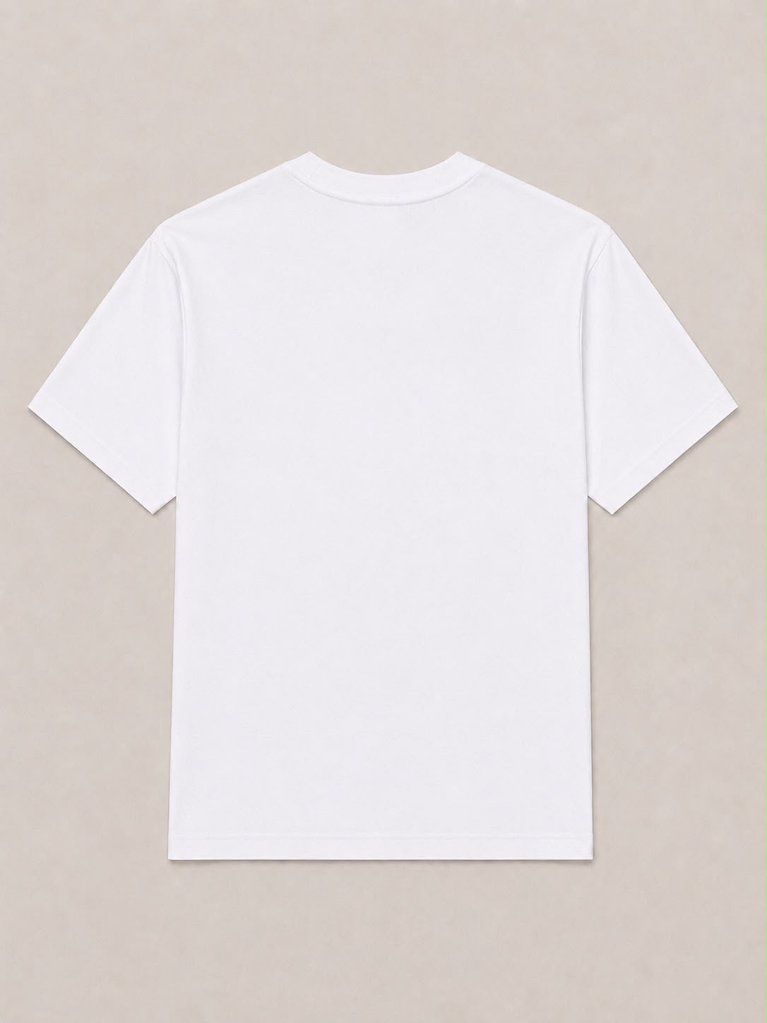 TARO SHINODA Signal Block Violet Graphic T-Shirt, White
