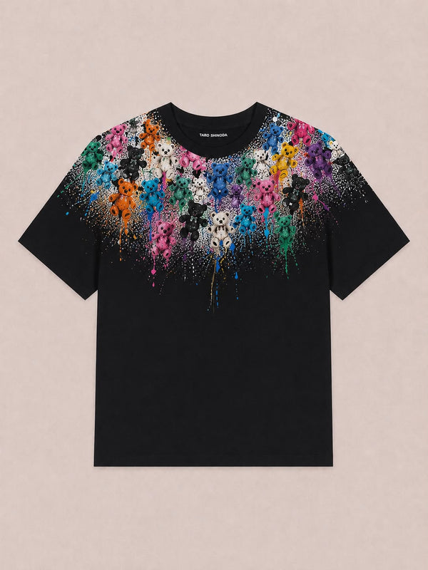 Portrait Code Heavyweight Graphic T-Shirt by TARO SHINODA
