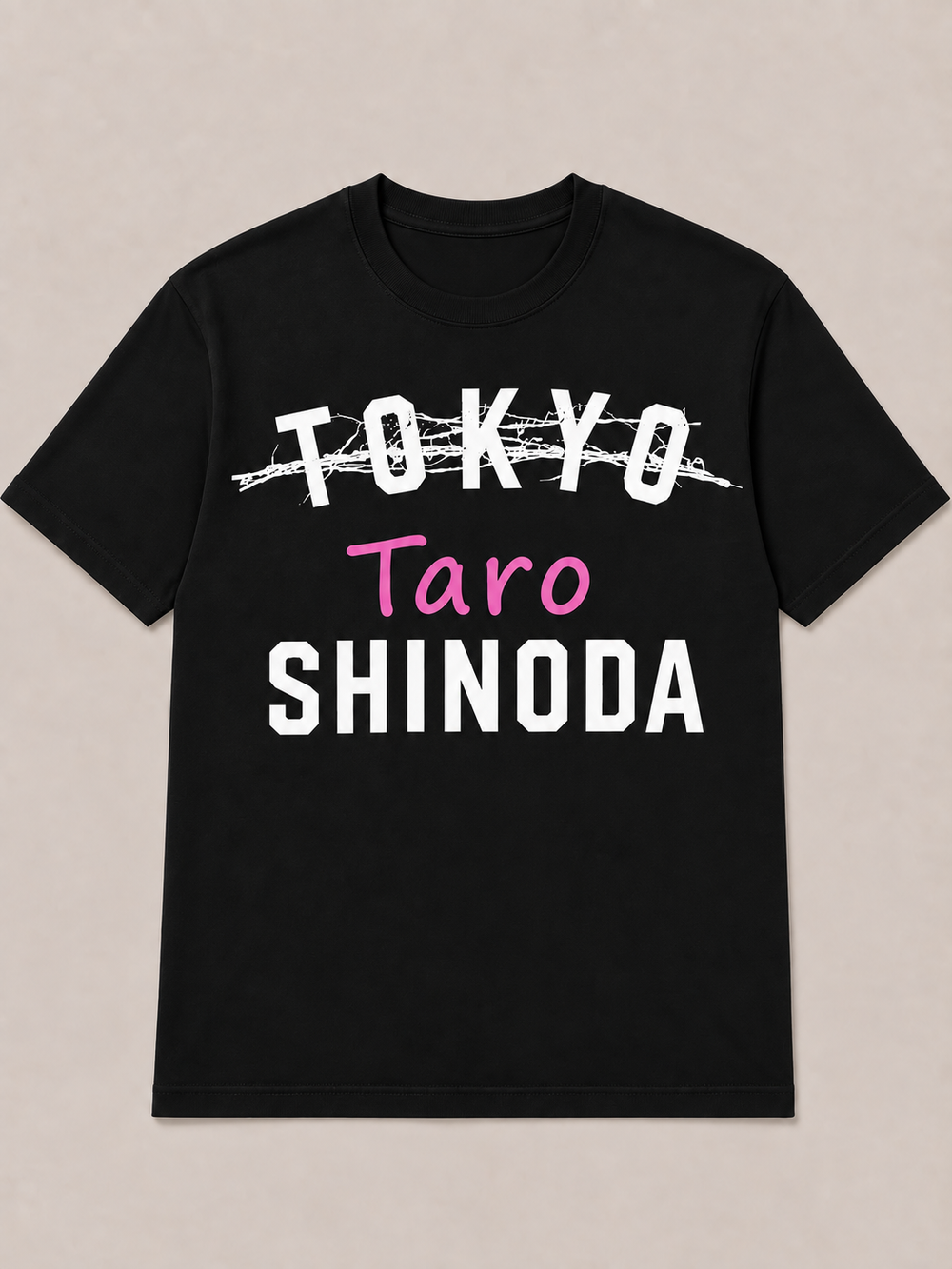 Identity Backprint Heavyweight Graphic T-Shirt by TARO SHINODA