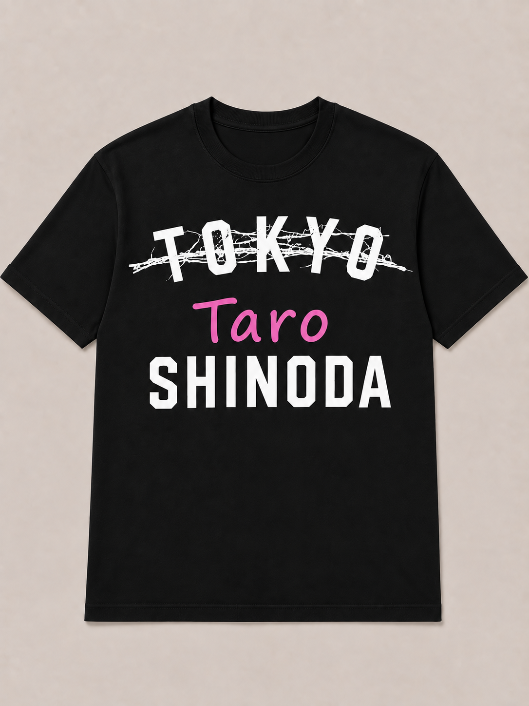 Identity Backprint Heavyweight Graphic T-Shirt by TARO SHINODA